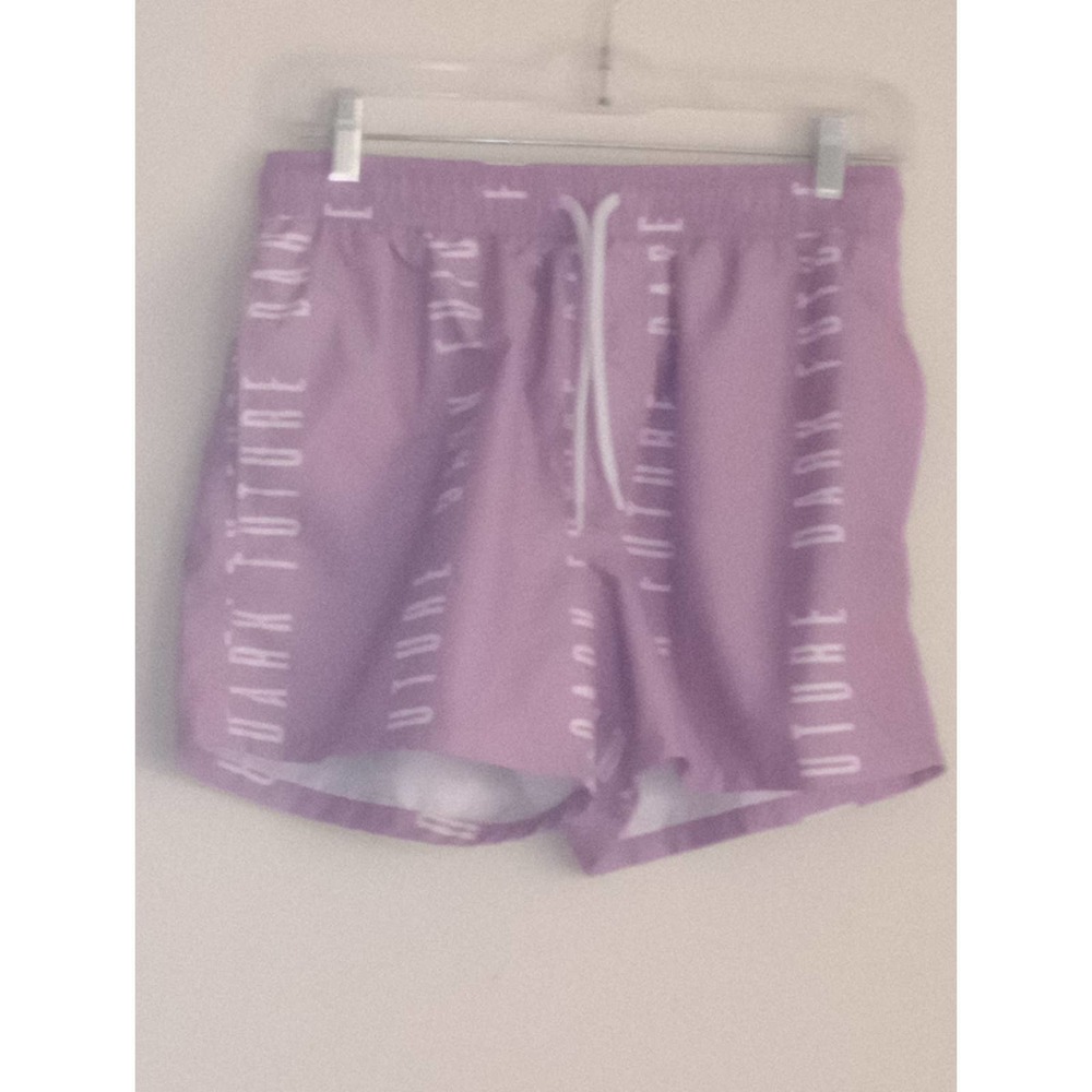 ASOS Men's Swim Trunks "Dark Future" Size Small